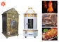 Machine rotatoire de gril des produits alimentaires de chauffage au gaz de traitement des denrées alimentaires de poulet automatique de machines