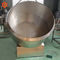 diamètre industriel de casserole de la machine de revêtement de chocolat de machine de développement de l'écrou 30kg/H 400mm