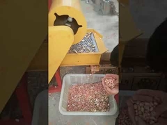 Vidéo de la machine d'essai de la machine à décortiquer les cacahuètes