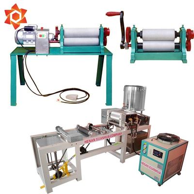 machine de rouleau de base de cire d'abeille de longueur de rouleau de 450mm taille de cellules de 4,5 - de 5.4mm